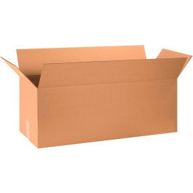 Long Cardboard Corrugated Boxes, 32"L x 12"W x 12"H, Kraft