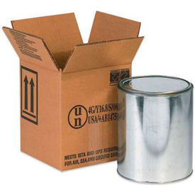 Haz Mat Boxes 1 Gal. Paint Can, 6-7/8"L x 6-7/8"W x 7-7/8"H, 20/Pk