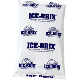 Cold Packs, 6 Oz., 6"L x 4"W x 3/4"H, White/Blue, 48/Pack