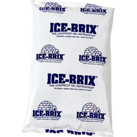 Cold Packs, 8 Oz., 6"L x 4"W x 3/4"H, White/Blue, 36/Pack