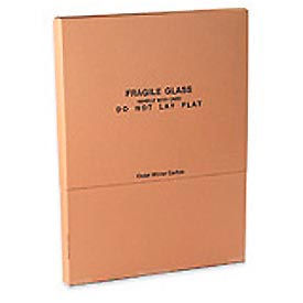 Outer Mirror Cardboard Corrugated Boxes, 37-5/16"L x 4-1/6"W x 31"H, Kraft