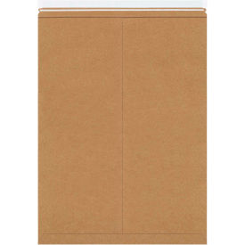 Stayflats Plus Self-Seal Mailers, 20"W x 27"L, Kraft, 50/Pack