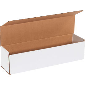 Corrugated Mailers, 16"L x 4"W x 4"H, White