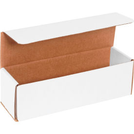 Corrugated Mailers, 10"L x 3"W x 3"H, White