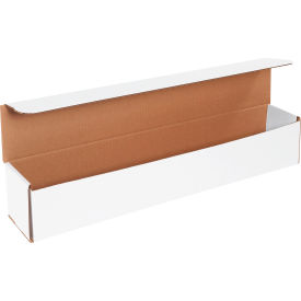 Corrugated Mailers, 24"L x 4"W x 4"H, White