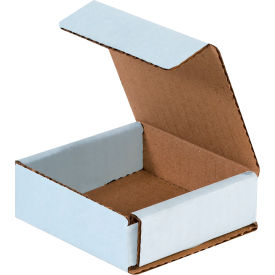Corrugated Mailers, 3"L x 3"W x 1"H, White