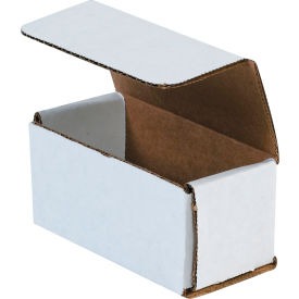 Corrugated Mailers, 4"L x 2"W x 2"H, White