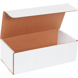 Corrugated Mailers, 12"L x 6"W x 4"H, White