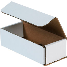 Corrugated Mailers, 7"L x 3"W x 2"H, White