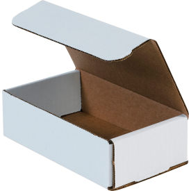 Corrugated Mailers, 7"L x 4"W x 2"H, White