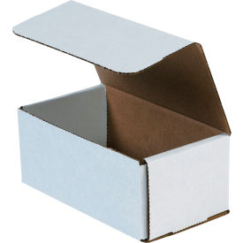 Corrugated Mailers, 7"L x 4"W x 3"H, White