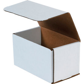 Corrugated Mailers, 7"L x 4"W x 4"H, White