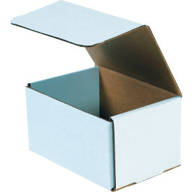 Corrugated Mailers, 7"L x 5"W x 4"H, White