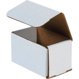 Corrugated Mailers, 5"L x 3"W x 3"H, White