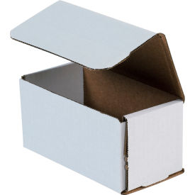 Corrugated Mailers, 6"L x 3"W x 3"H, White