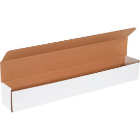 Corrugated Mailers, 30"L x 4"W x 4"H, White