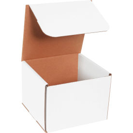 Corrugated Mailers, 8"L x 8"W x 6"H, White