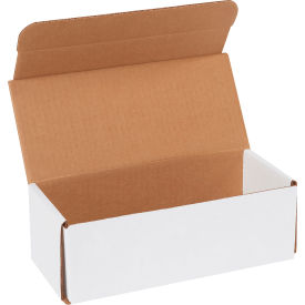 Corrugated Mailers, 9"L x 4"W x 3"H, White