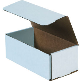 Corrugated Mailers, 8"L x 4"W x 3"H, White