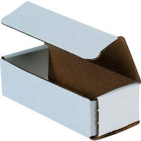 Corrugated Mailers, 6"L x 2-1/2"W x 1-3/4"H, White