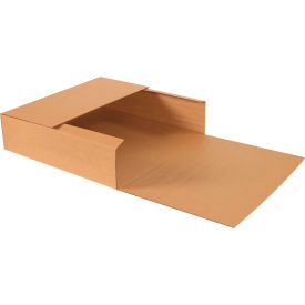 Corrugated Jumbo Fold-Over Mailers, 24"L x 24"W x 6"H, Kraft