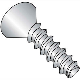 4-20X3/8 Phillips Flat Plastite Alternative Fully Threaded 18-8 S/S Passivated & Wax 5000 pcs
