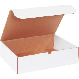 Corrugated Literature Mailers, 15-1/8"L x 11-1/8"W x 4"H, White
