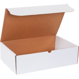 Corrugated Literature Mailers, 17-1/8"L x 11-1/8"W x 5"H, White