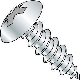 6-18X3/4 Phillips Full Contour Truss Self Tapping Screw Type A Full Thread Zinc And Bake 10000 pcs