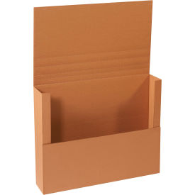 Corrugated Jumbo Fold-Over Mailers, 30"L x 24"W x 6"H, Kraft