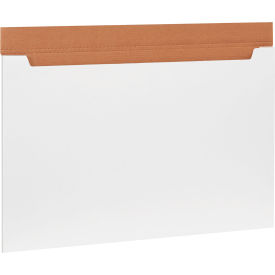 Corrugated Jumbo Fold-Over Mailers, 36"L x 24"W x 1/4"H, White