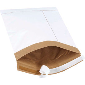 Self Seal Padded Mailers, #1, 7-1/4"W x 12"L, White, 25/Pack