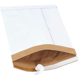 Self Seal Padded Mailers, #2, 8-1/2"W x 12"L, White, 25/Pack