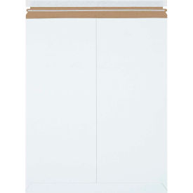 Stayflats Plus Self-Seal Mailers, #11, 18"W x 24"L, White, 50/Pack
