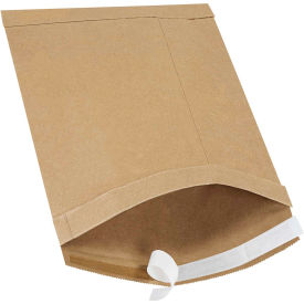 Self Seal Padded Mailers, #3, 8-1/2"W x 14-1/2"L, Kraft, 25/Pack