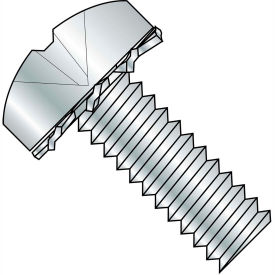 M4X10 Phillips Pan External Washer Sems Full Thread Zinc/Bake, Pack of 3000