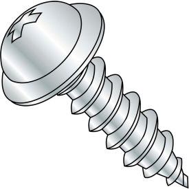 8-15X1 1/2 Phillips Round Washer Self Tapping Screw Type A Fully Threaded Zinc And Bake 3000 pcs