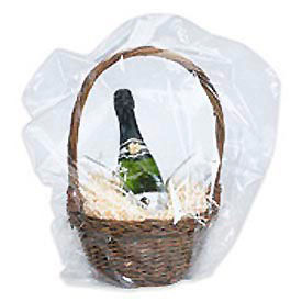 Domed PVC Shrink Bags, 100 Ga., 32"W x 30"L, Clear, 100/Pack