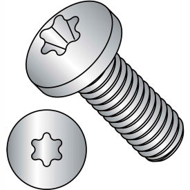 M3-.5X16 Metric 6 Lobe T-10 Pan Head Machine Screw Stainless Steel, Pkg of 1000