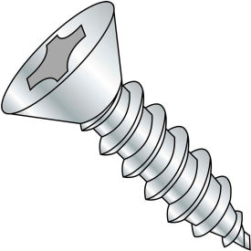 7 x 7/8 Phillips Flat Self Tapping Screw Type A Fully Threaded Zinc Bake -10000/PK