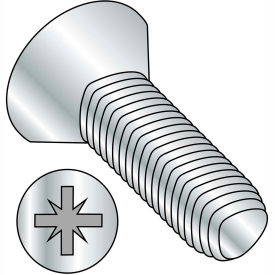M4-0.7X8 Flat Thread Rolling Screw Zinc Bake Wax, Pack of 1000