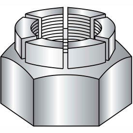 1/2-13 Hex Lock Nut Full Height Light Cadmium and Wax, Pkg of 100