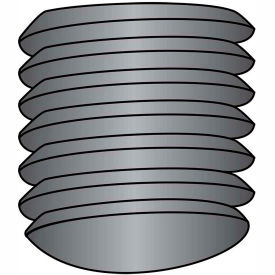 10-32X1/4 Fine Thread Socket Set Screw Oval Point Plain, Pkg of 5000