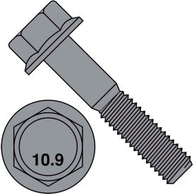 M10-1.5X70 Flange Bolt Screw Plain, Pkg of 200