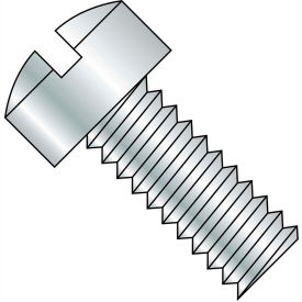 1/4-20X3/4 Slotted Fillister Head Machine Screw Zinc, Pkg of 3000
