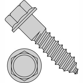 1/4X2 Indented Hex Flange Lag Screw Grade 2 Hot Dip Galvanized, Pkg of 750