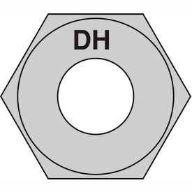 3/4-10 Heavy Hex Structural Nuts Hot Dipped Galvanized - Pkg of 125