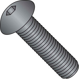 10-32 x 3/4 Fine Thread Button Head Socket Cap Screw - Plain - Pkg of 100