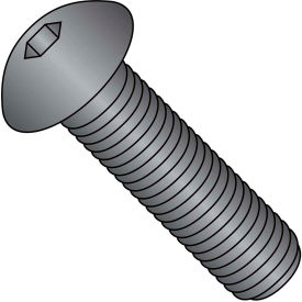 1/4-20X3/4 Coarse Thread Button Head Socket Cap Screw Plain, Pkg of 100