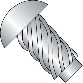 4 x 3/16 Round Head Type U Drive Screw 316 Stainless Steel - Pkg of 10000